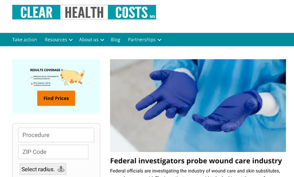 Clear Health Costs - Investigations